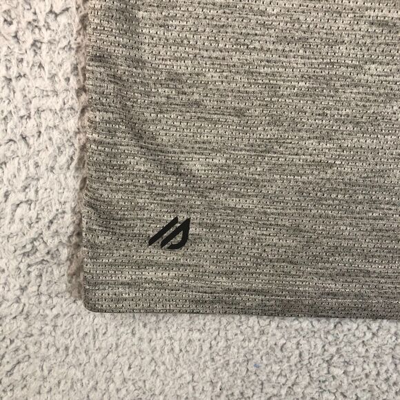 Eddie Bauer Shirt Men Extra Large Gray Polo FreeDry‎ Dadcore Golf Logo Gorpcore - Picture 5 of 9